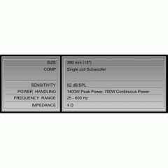 Hertz HX 380.5 Hi-Energy