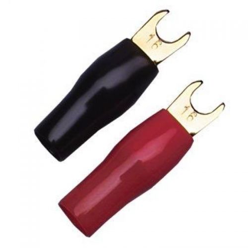 16 mm² Gabel-Kabelschuhe rot & schwarz, 10 Stück KSI-16